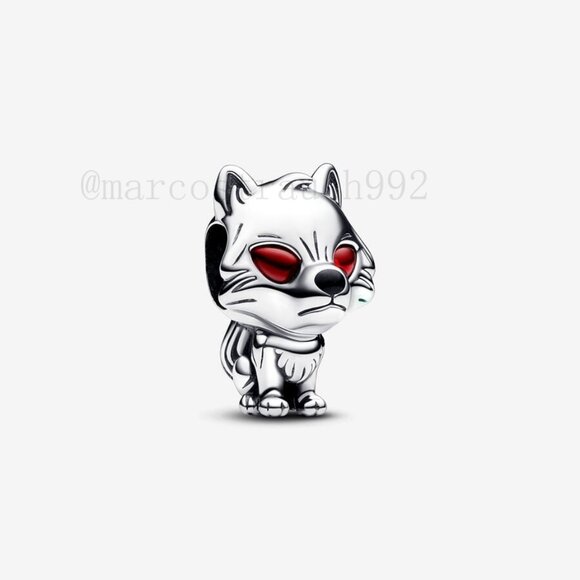 Pandora Game of Thrones Ghost Direwolf Charm - Picture 1 of 7